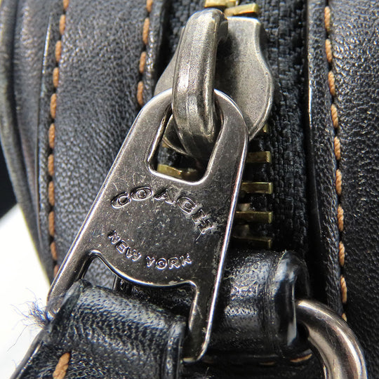 COACH Shoulder Bag F39946 leather black Graham unisex(Unisex) Used Authentic