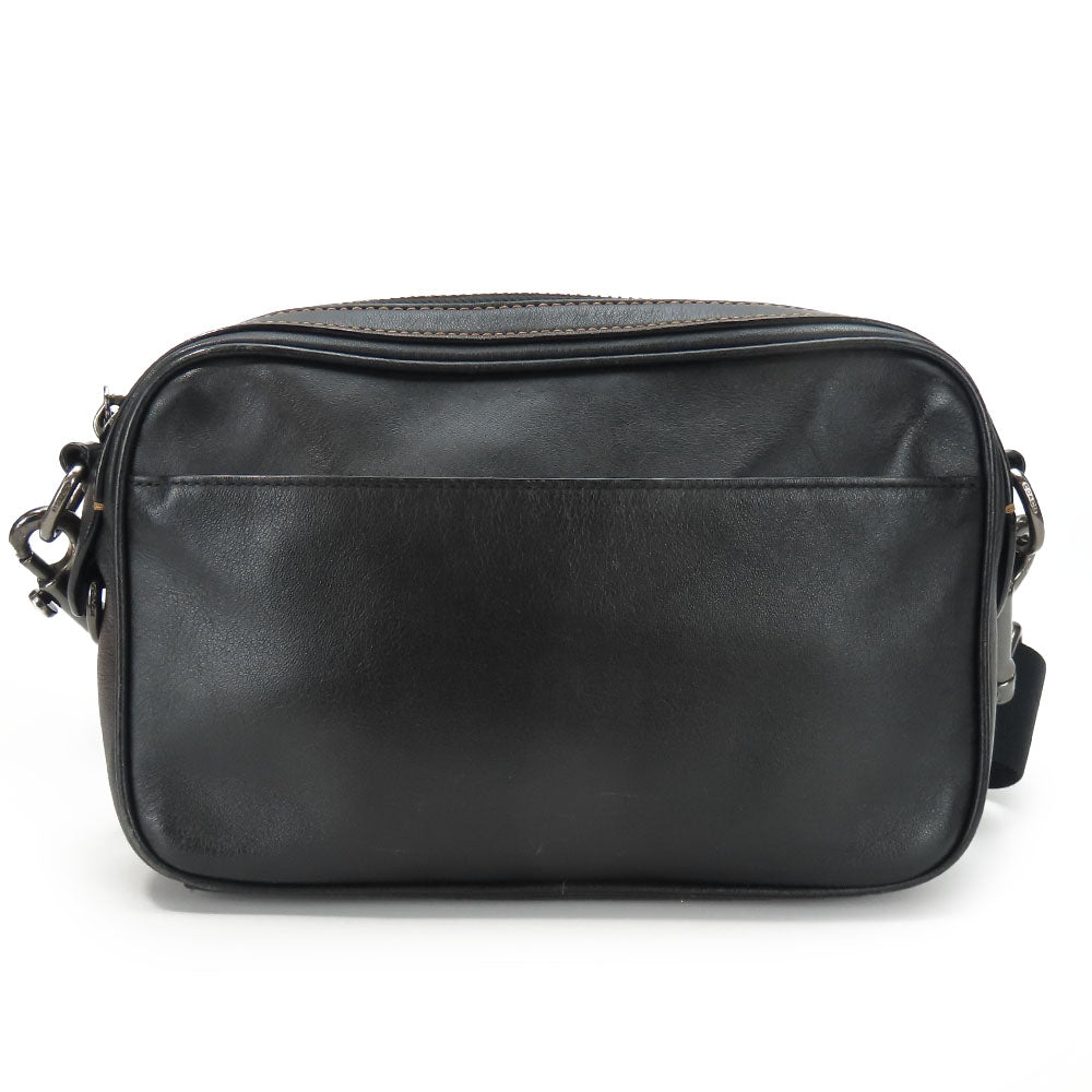 COACH Shoulder Bag F39946 leather black Graham unisex(Unisex) Used Authentic