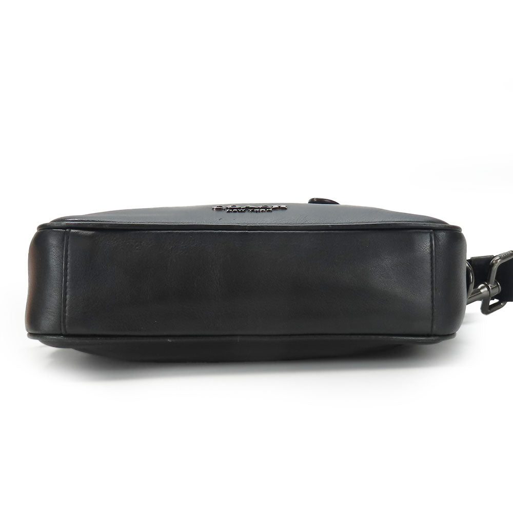 COACH Shoulder Bag F39946 leather black Graham unisex(Unisex) Used Authentic