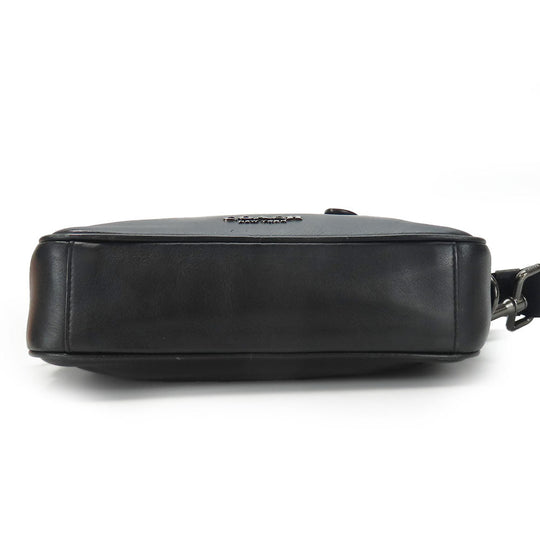 COACH Shoulder Bag F39946 leather black Graham unisex(Unisex) Used Authentic