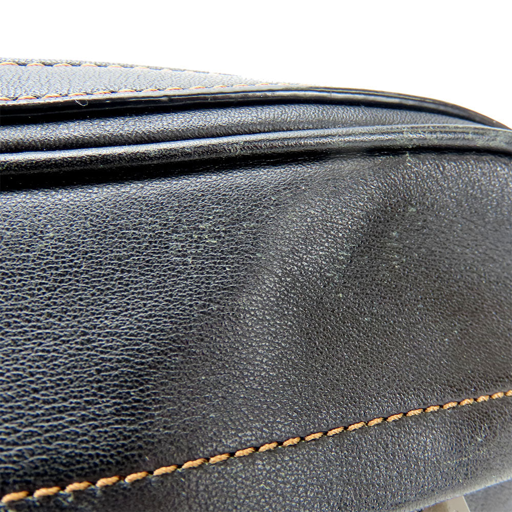 COACH Shoulder Bag F39946 leather black Graham unisex(Unisex) Used Authentic