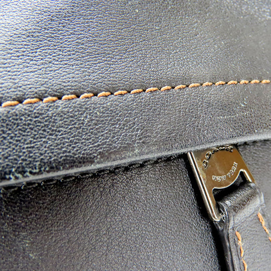 COACH Shoulder Bag F39946 leather black Graham unisex(Unisex) Used Authentic