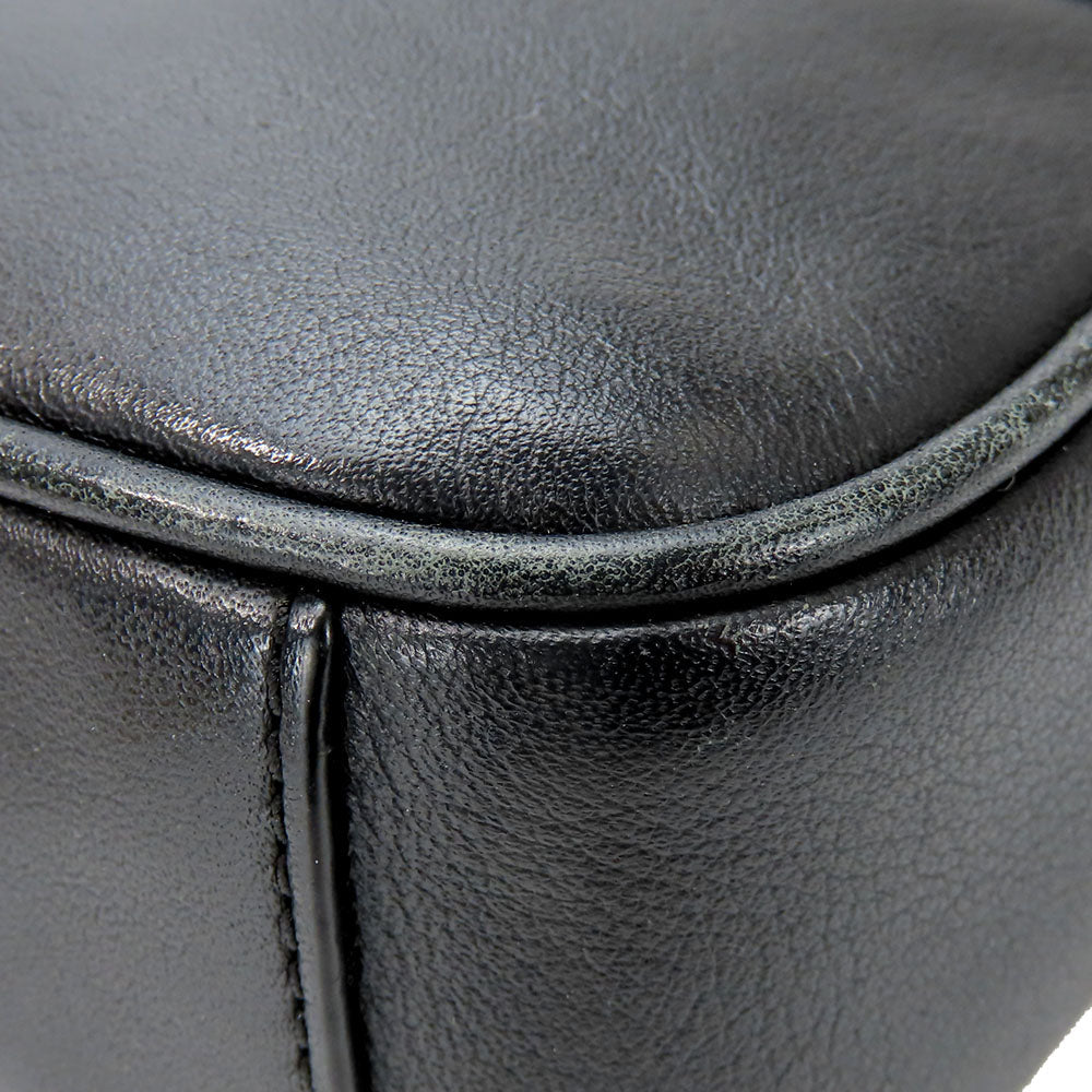 COACH Shoulder Bag F39946 leather black Graham unisex(Unisex) Used Authentic