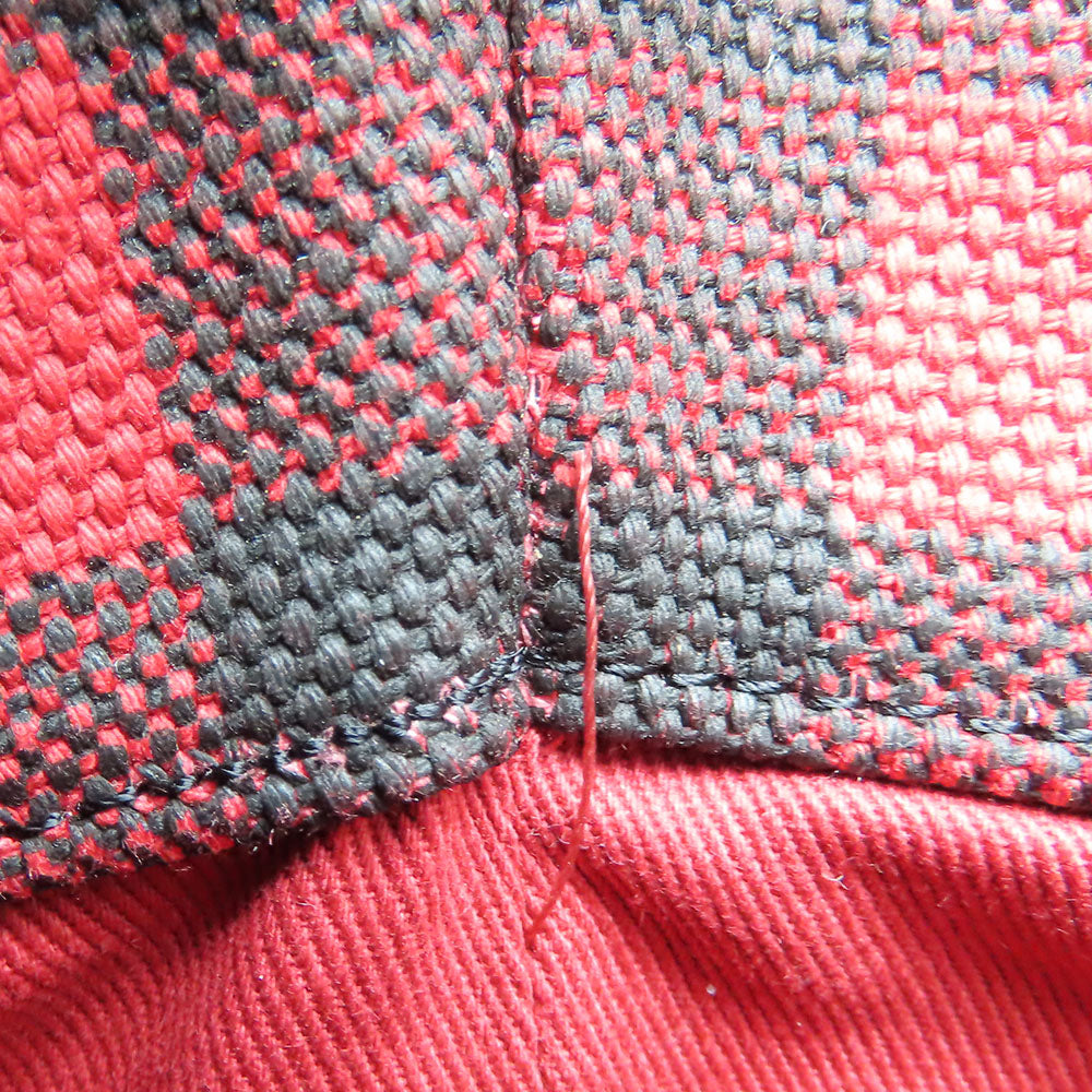 COACH Tote Bag F39848 Canvas, Leather Red Women Used Authentic