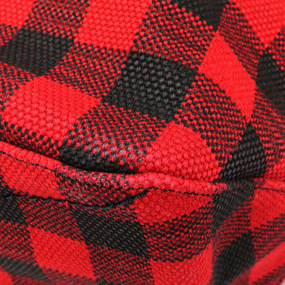 COACH Tote Bag F39848 Canvas, Leather Red Women Used Authentic