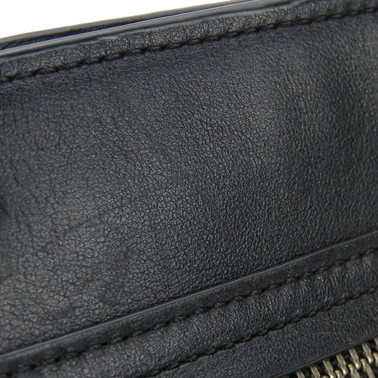 COACH Shoulder Bag F72045 Leather, Nylon black mens Used Authentic