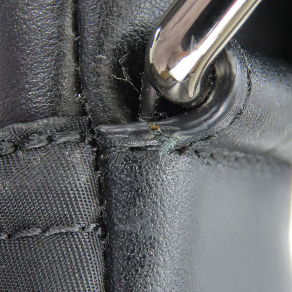 COACH Shoulder Bag F72045 Leather, Nylon black mens Used Authentic