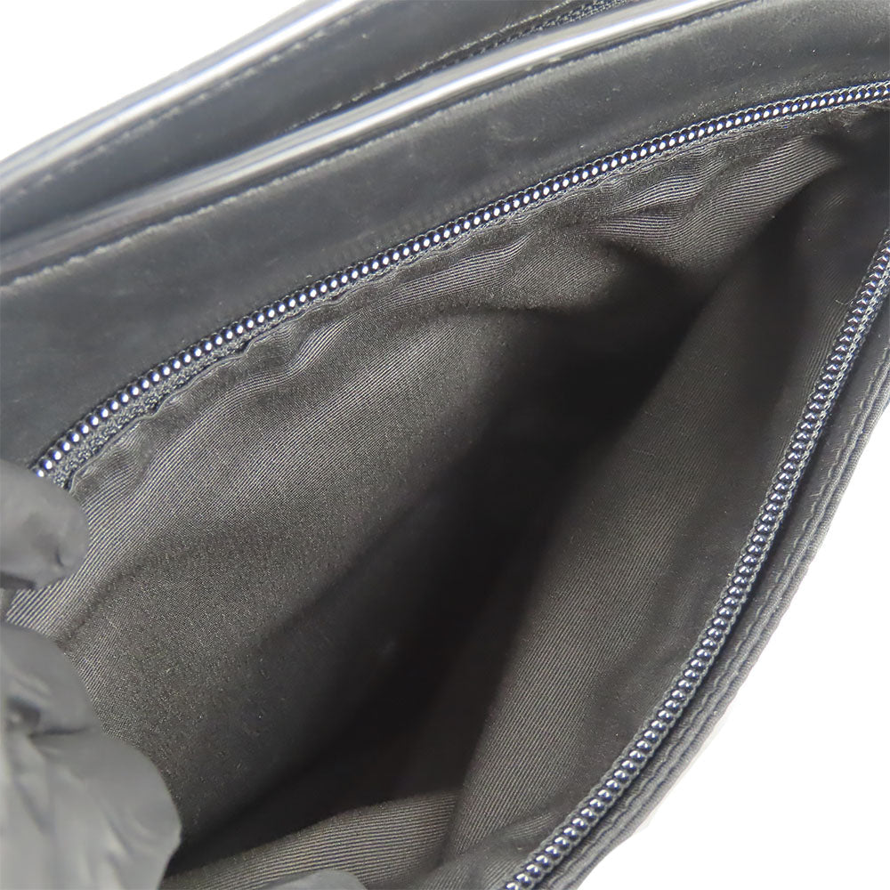 COACH Shoulder Bag F72045 Leather, Nylon black mens Used Authentic