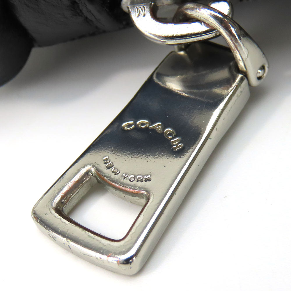 COACH Shoulder Bag 5483 Canvas, Leather gray Women Used Authentic