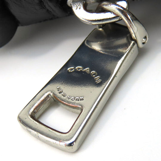 COACH Shoulder Bag 5483 Canvas, Leather gray Women Used Authentic