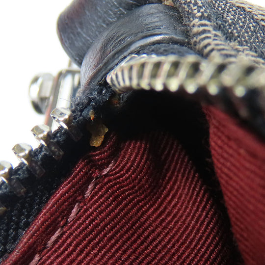 COACH Shoulder Bag 5483 Canvas, Leather gray Women Used Authentic