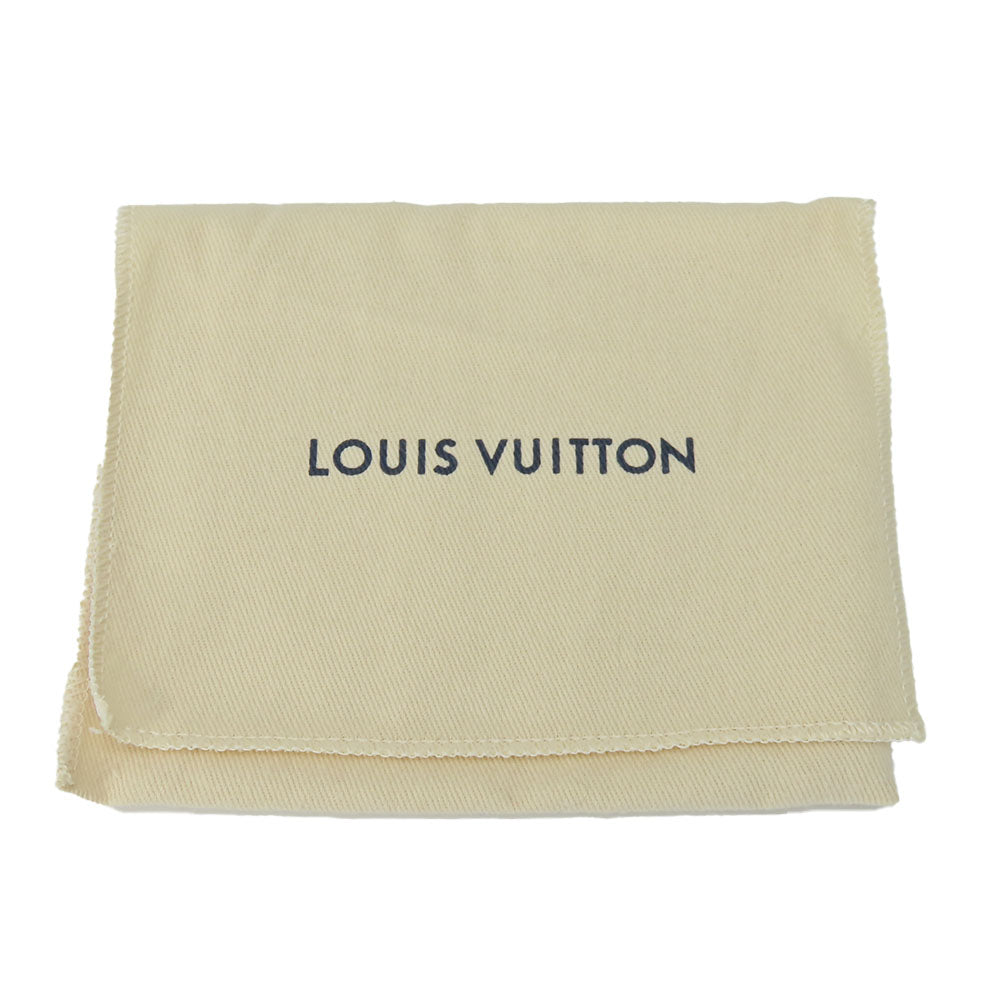 LOUIS VUITTON Bifold Wallet M62046 Taiga Blue Marine Portefeuille Amerigo NM