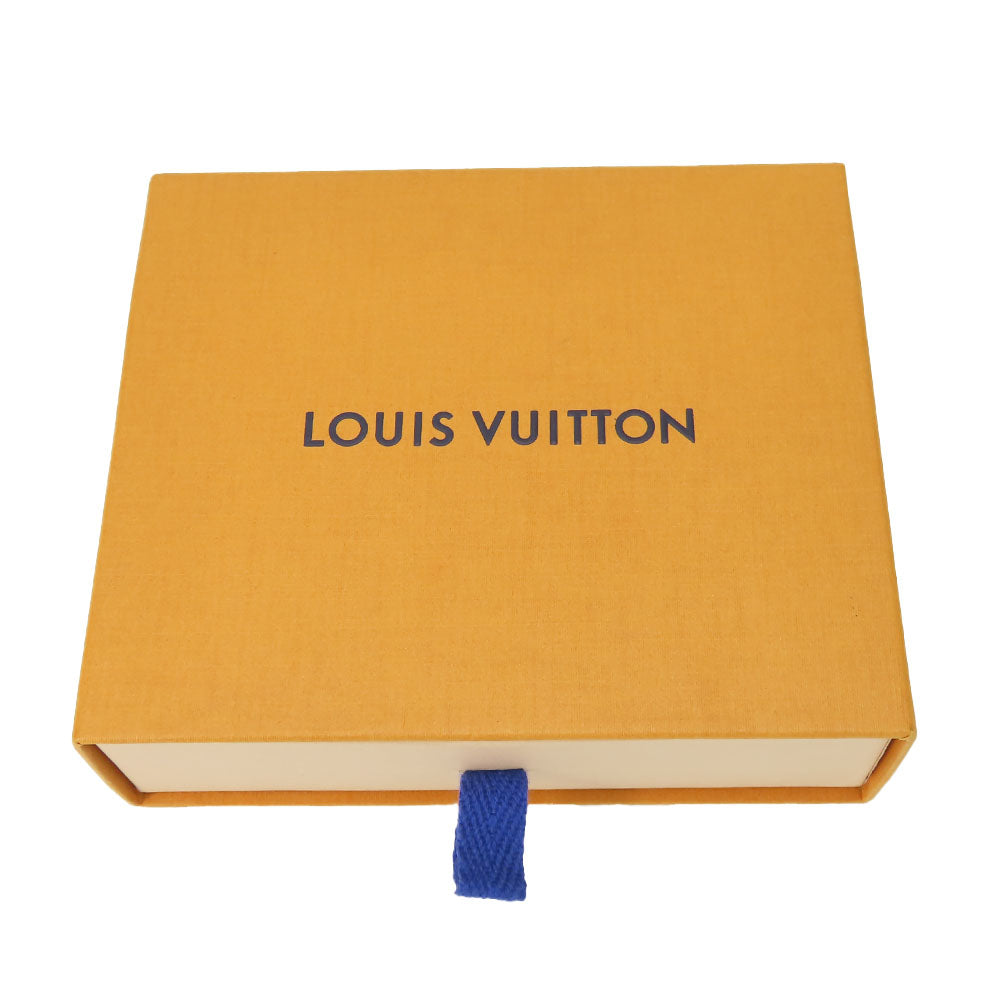 LOUIS VUITTON Bifold Wallet M62046 Taiga Blue Marine Portefeuille Amerigo NM