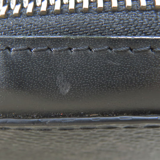 LOUIS VUITTON Long Wallet Purse M61698 Monogram Eclipse black Zippy XL mens Used Authentic