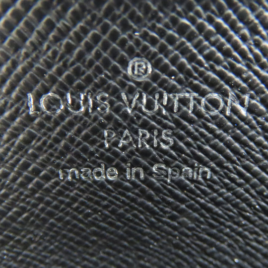 LOUIS VUITTON Long Wallet Purse M61698 Monogram Eclipse black Zippy XL mens Used Authentic