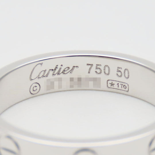 CARTIER Ring B40496 K18 white gold White gold Mini love ring