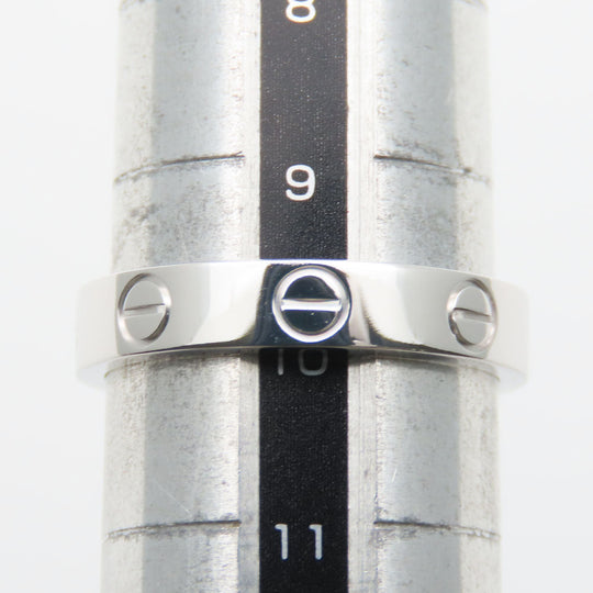 CARTIER Ring B40496 K18 white gold White gold Mini love ring