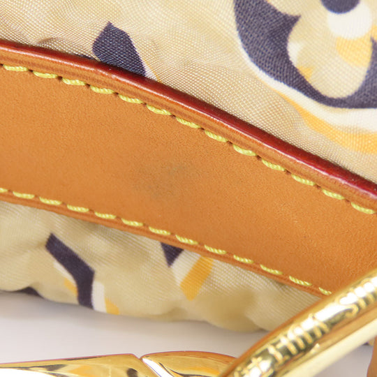 LOUIS VUITTON Shoulder Bag M40236 Nylon beige Cruise line Bull MM Women Used Authentic