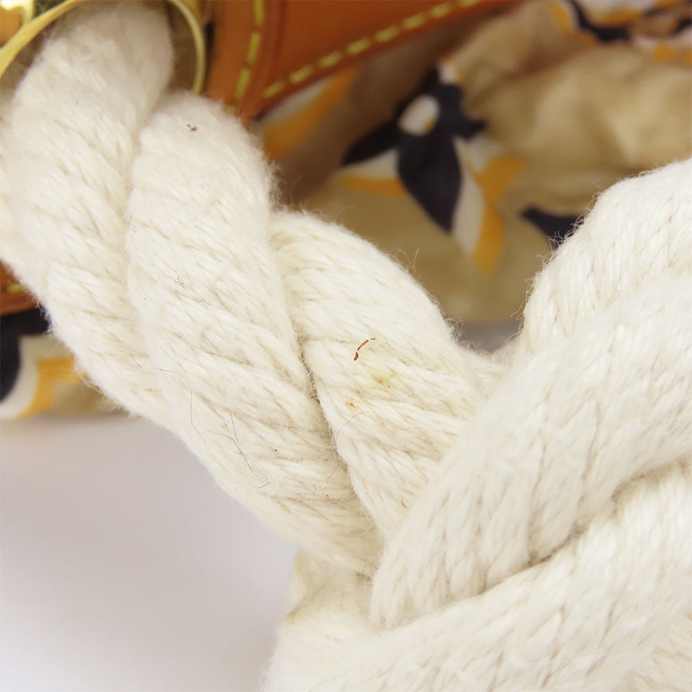 LOUIS VUITTON Shoulder Bag M40236 Nylon beige Cruise line Bull MM Women Used Authentic