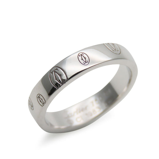CARTIER Ring K18 white gold White gold happy Birthday