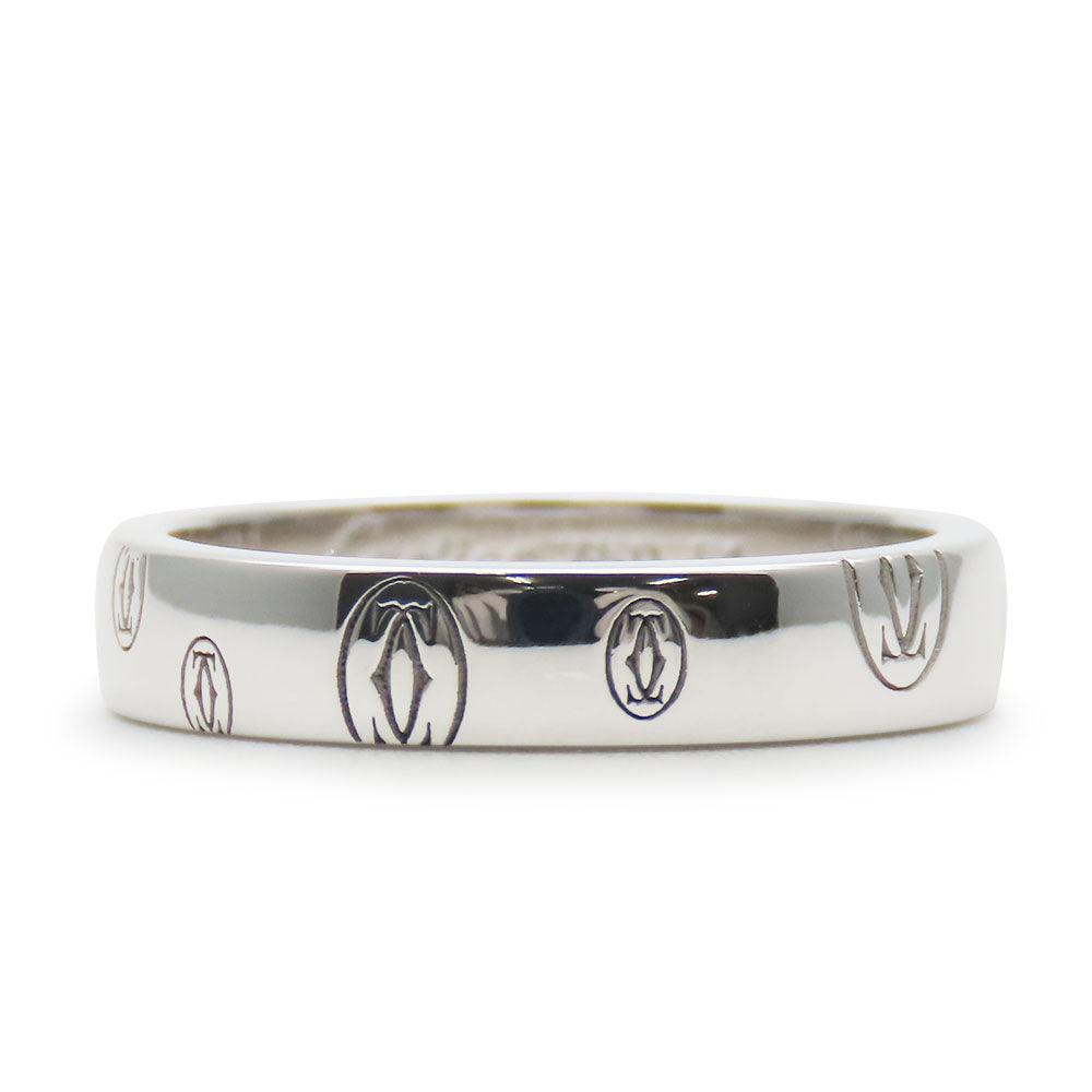 CARTIER Ring K18 white gold White gold happy Birthday