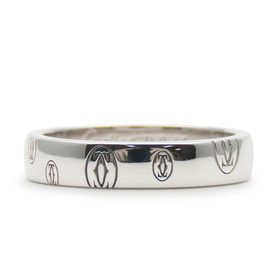 CARTIER Ring K18 white gold White gold happy Birthday