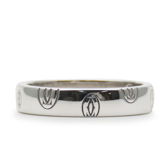 CARTIER Ring K18 white gold White gold happy Birthday