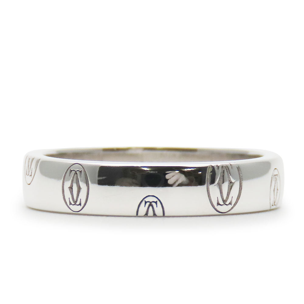 CARTIER Ring K18 white gold White gold happy Birthday