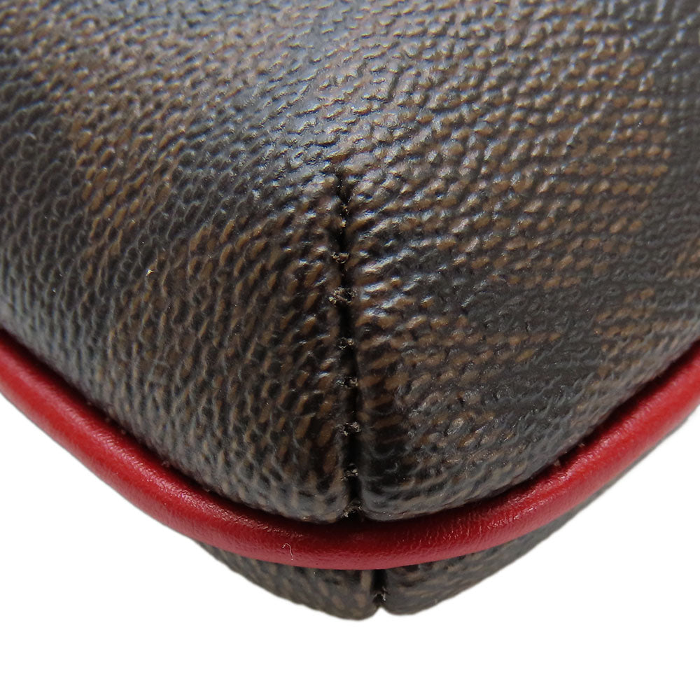 COACH Shoulder Bag C1554 PVC, Leather Red Signature Women Used Authentic