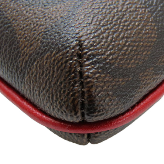 COACH Shoulder Bag C1554 PVC, Leather Red Signature Women Used Authentic