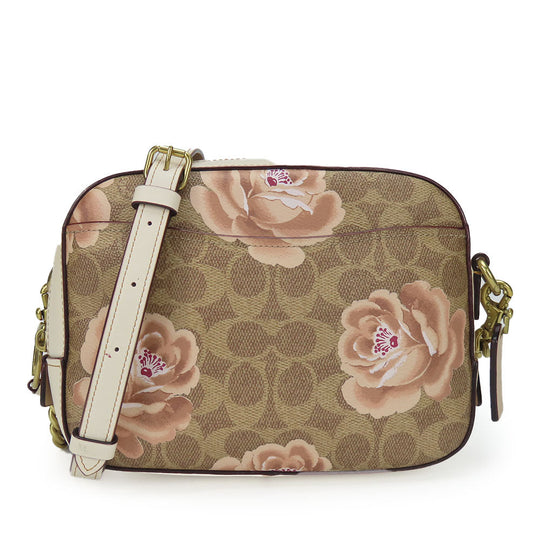 COACH Shoulder Bag 31695 leather beige Women Used Authentic