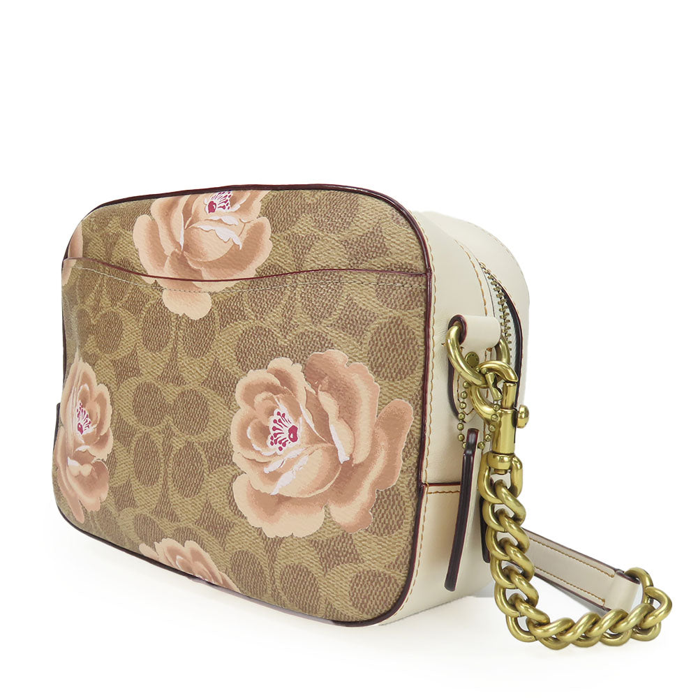 COACH Shoulder Bag 31695 leather beige Women Used Authentic