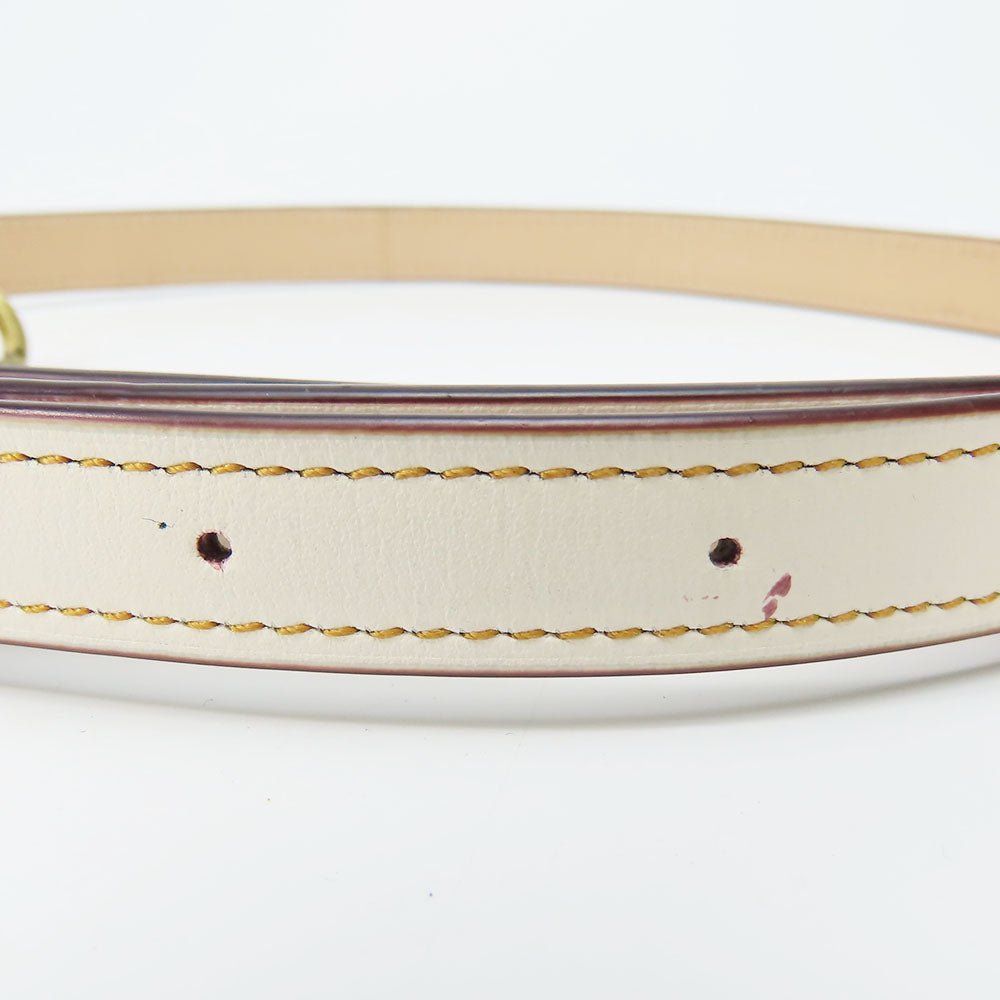 COACH Shoulder Bag 31695 leather beige Women Used Authentic