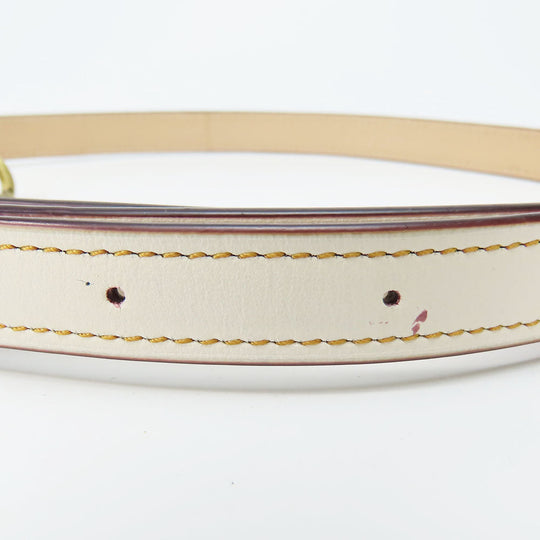 COACH Shoulder Bag 31695 leather beige Women Used Authentic