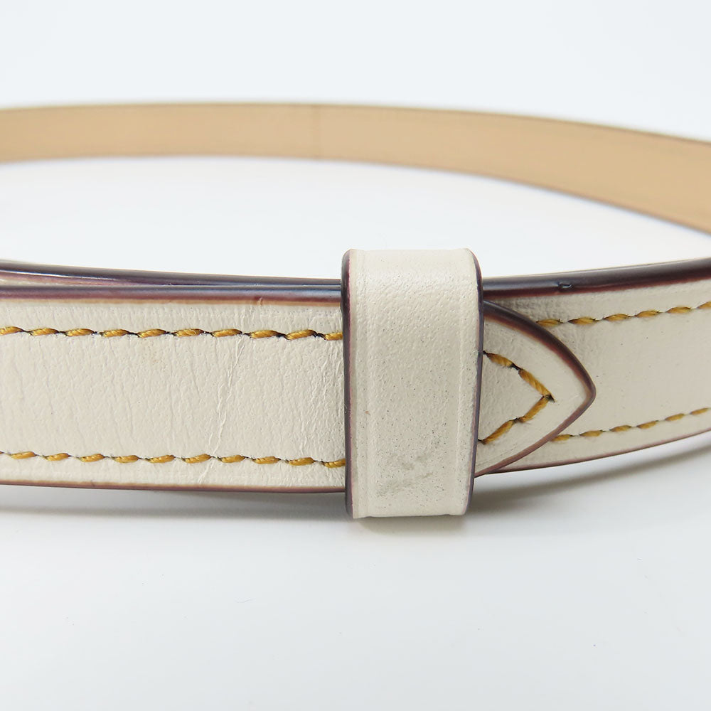 COACH Shoulder Bag 31695 leather beige Women Used Authentic