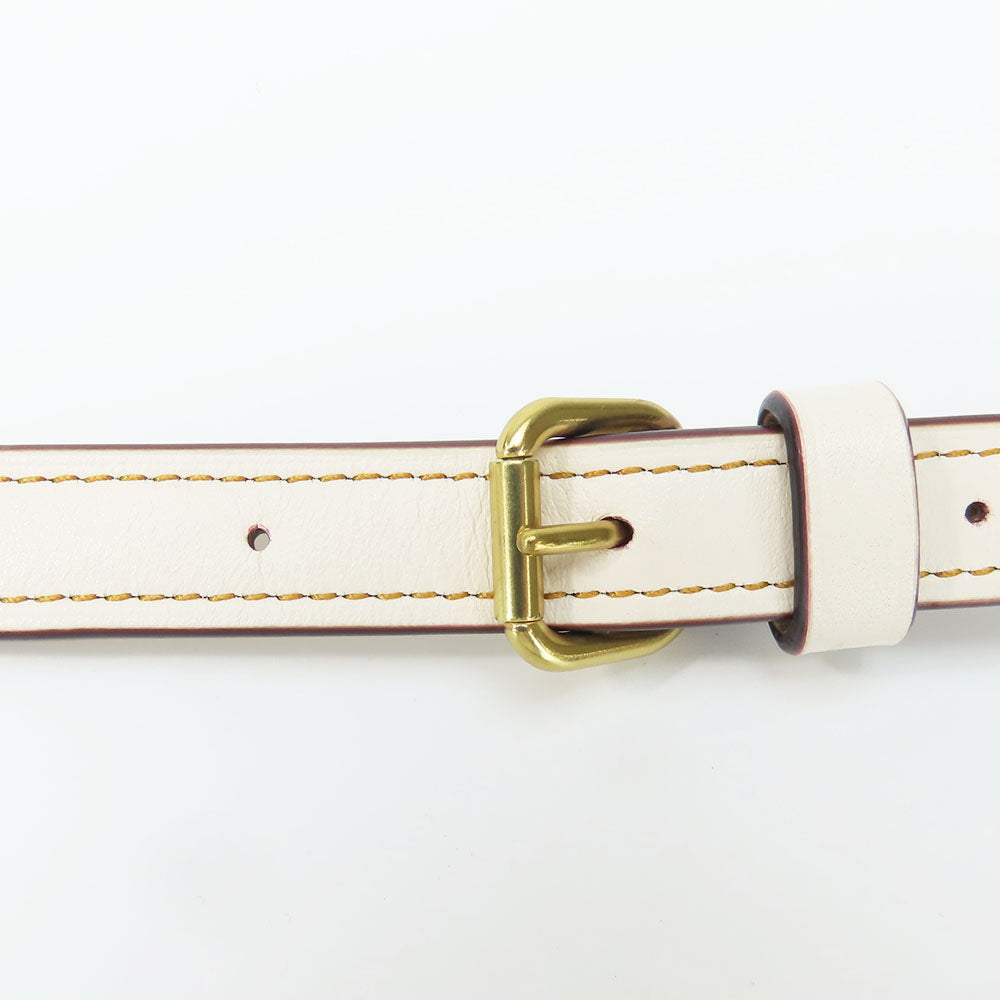 COACH Shoulder Bag 31695 leather beige Women Used Authentic