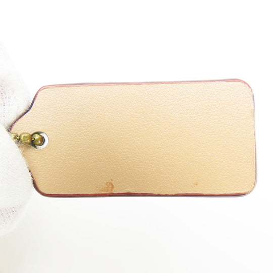 COACH Shoulder Bag 31695 leather beige Women Used Authentic