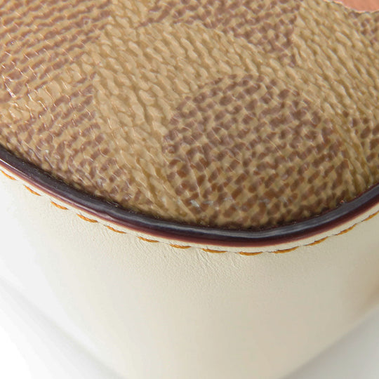 COACH Shoulder Bag 31695 leather beige Women Used Authentic