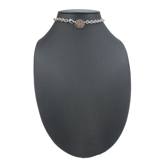 TIFFANY&Co. choker Silver925 Silver Return to Women Used Authentic