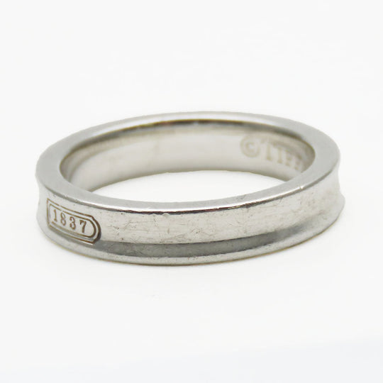 TIFFANY&Co. Ring Silver925 Silver 1837 Narrow Women Used Authentic