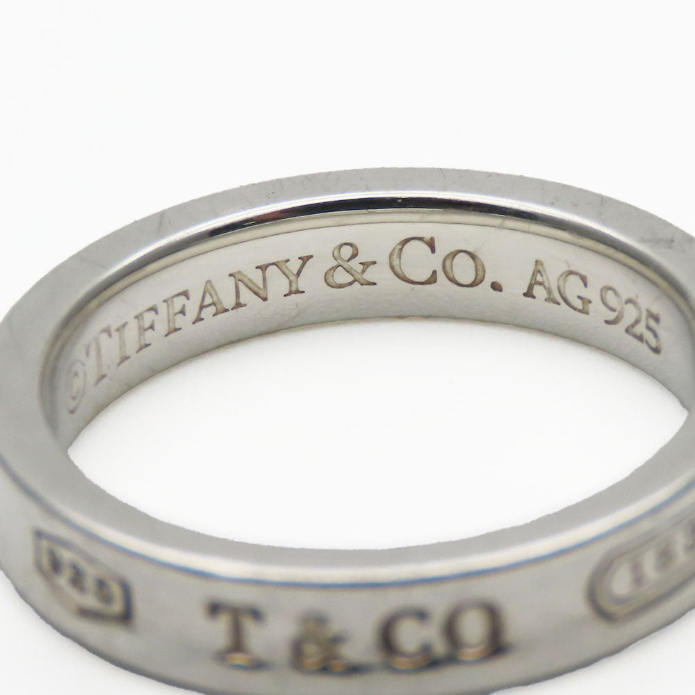 TIFFANY&Co. Ring Silver925 Silver 1837 Narrow Women Used Authentic