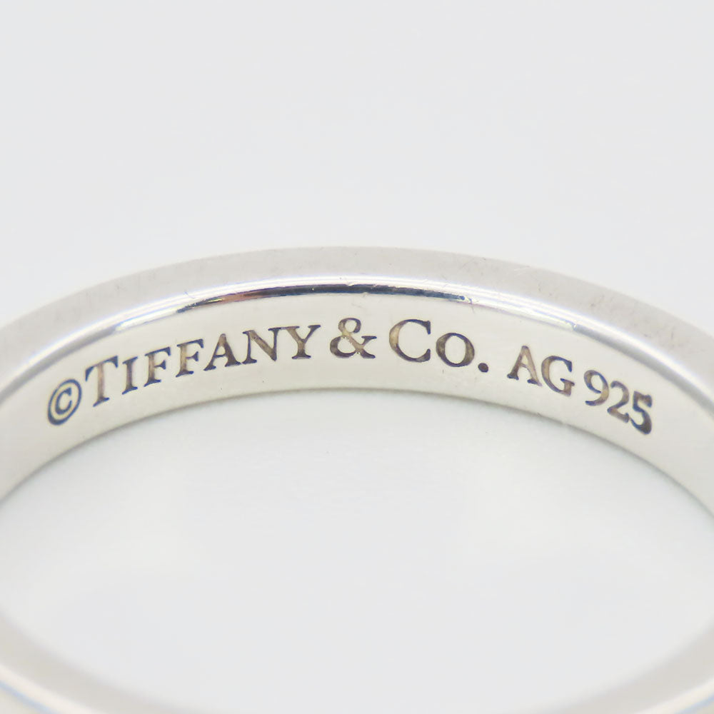 TIFFANY&Co. Ring Silver925 Silver New York Notes narrowing Women Used Authentic