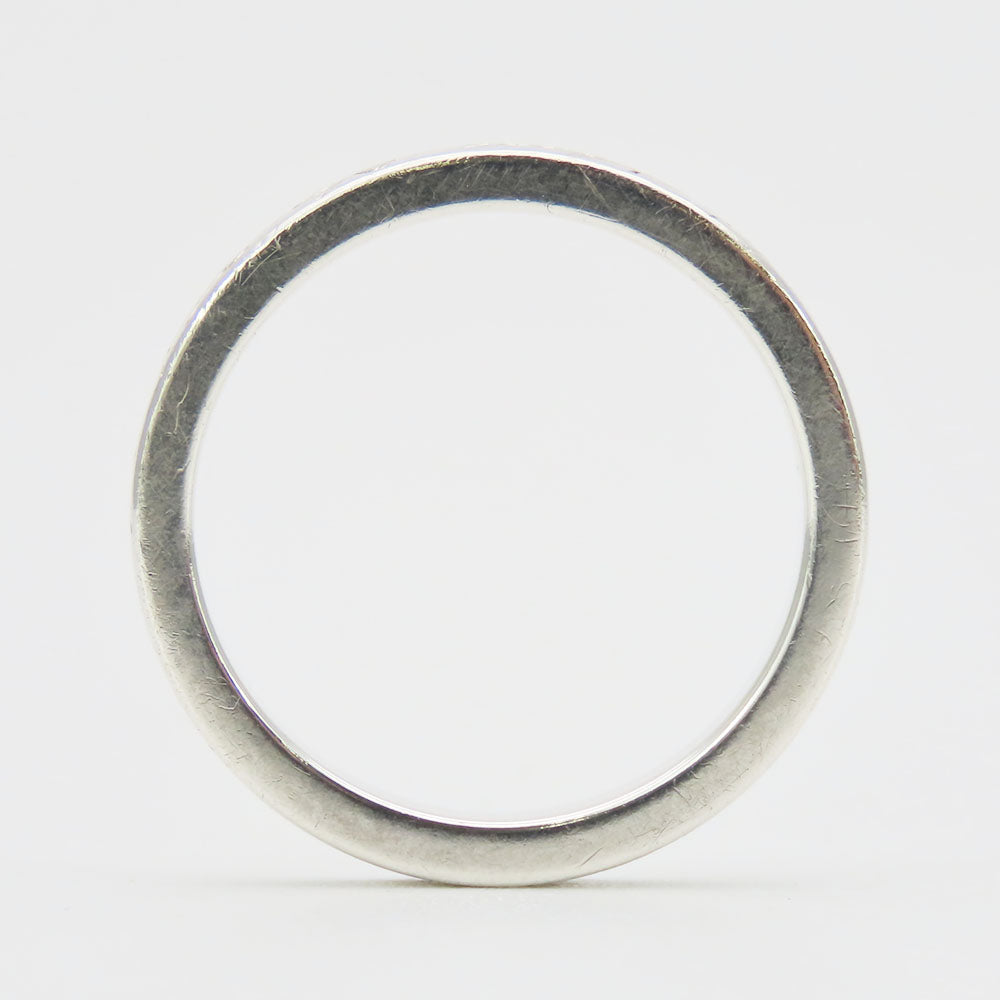 TIFFANY&Co. Ring Silver925 Silver New York Notes narrowing Women Used Authentic