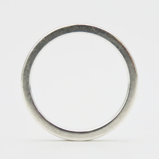TIFFANY&Co. Ring Silver925 Silver New York Notes narrowing Women Used Authentic