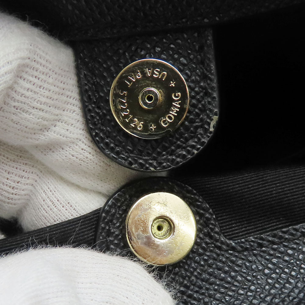 COACH Handbag F31475 Leather, PVC black Signature Women Used Authentic