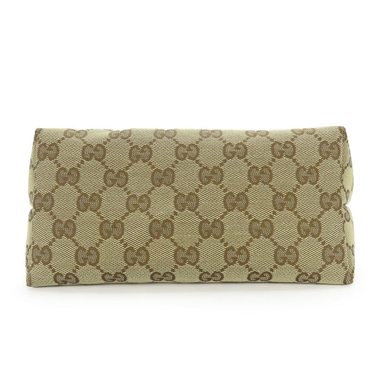 GUCCI Handbag 271101 GG canvas , leather , GG Supreme canvas beige Chilled license Papagallo Women Used Authentic
