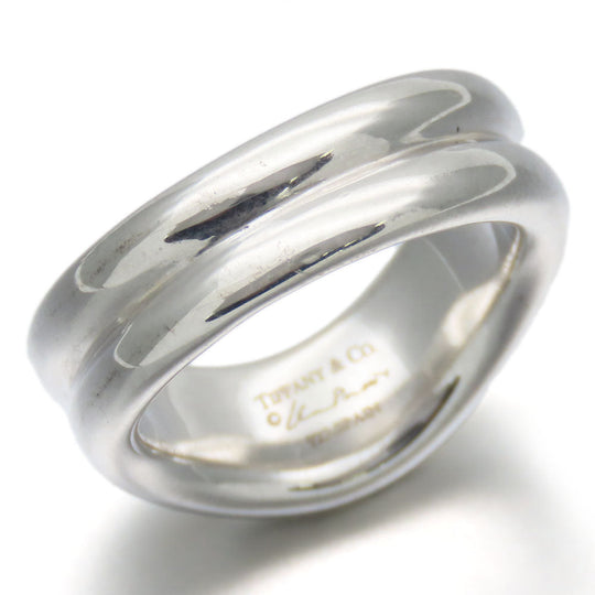 TIFFANY&Co. Ring Silver925 Silver El Saperetti Double Curved Wave