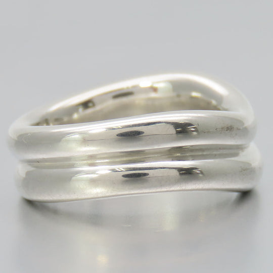 TIFFANY&Co. Ring Silver925 Silver El Saperetti Double Curved Wave