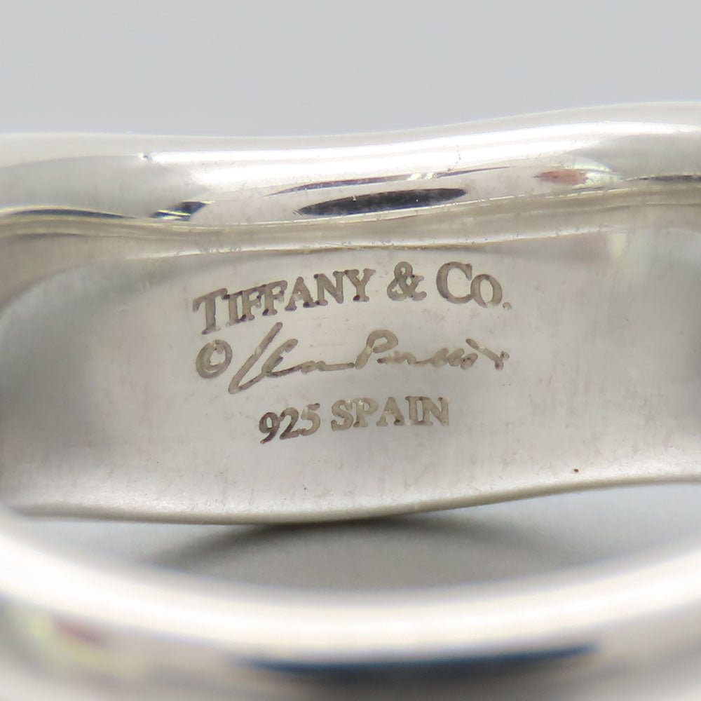 TIFFANY&Co. Ring Silver925 Silver El Saperetti Double Curved Wave