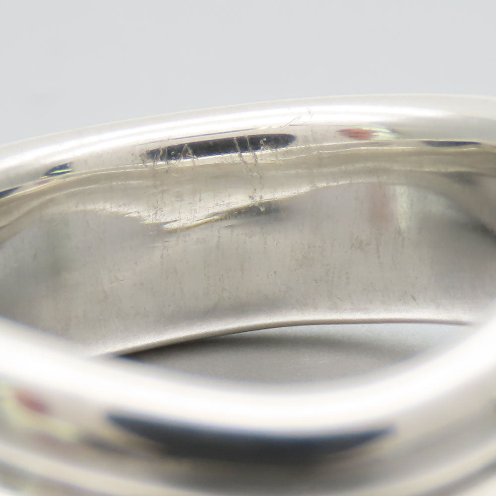 TIFFANY&Co. Ring Silver925 Silver El Saperetti Double Curved Wave